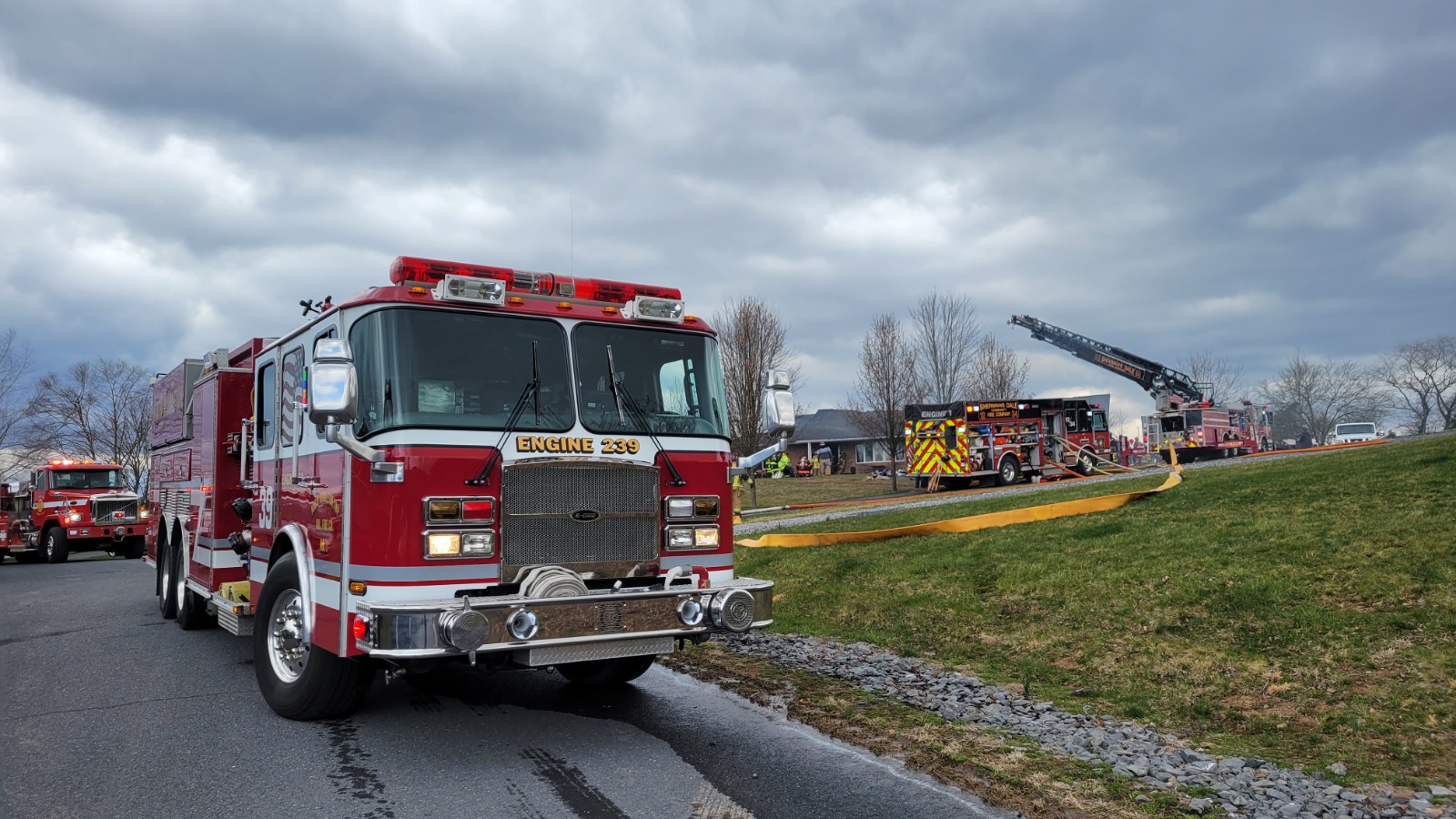 House Fire in Perry County North Middleton Fire Company
